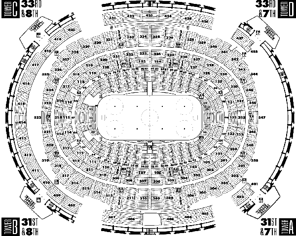 Madison Square Garden seating chart